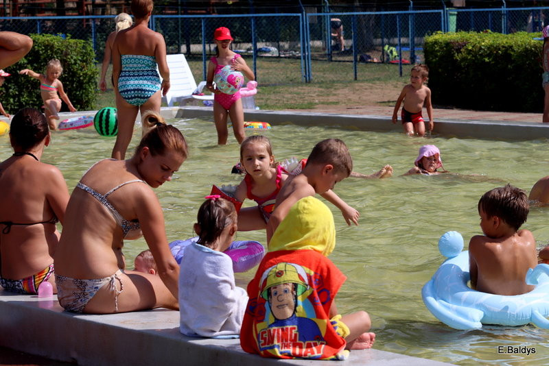 Chłodzili się na basenie (zdjęcia)