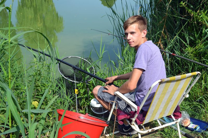 Wędkowali w Pawłowicach (zdjęcia)