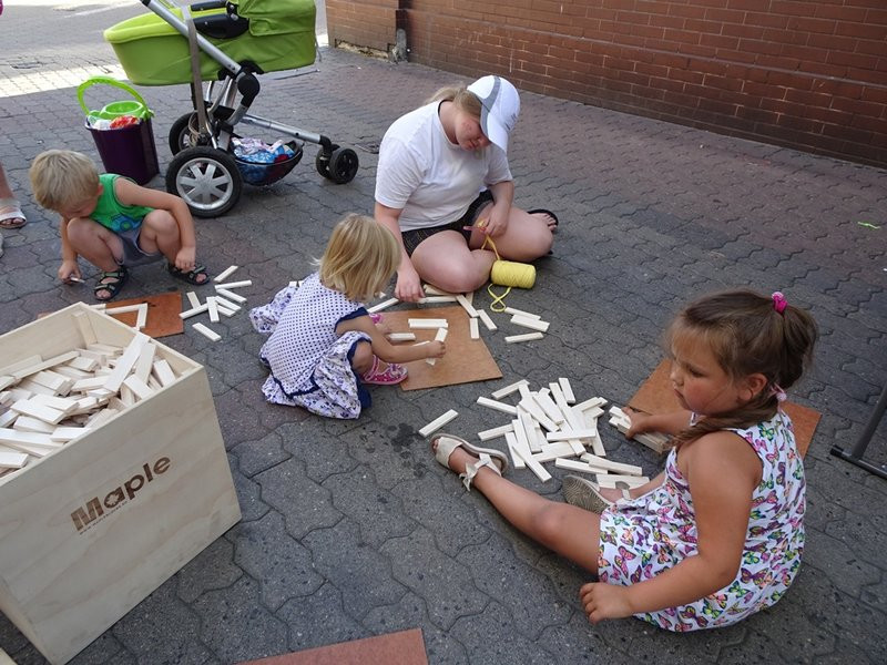 Kreatywne namioty w śródmieściu (zdjęcia)
