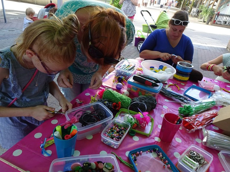 Kreatywne namioty w śródmieściu (zdjęcia)