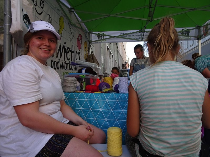 Kreatywne namioty w śródmieściu (zdjęcia)