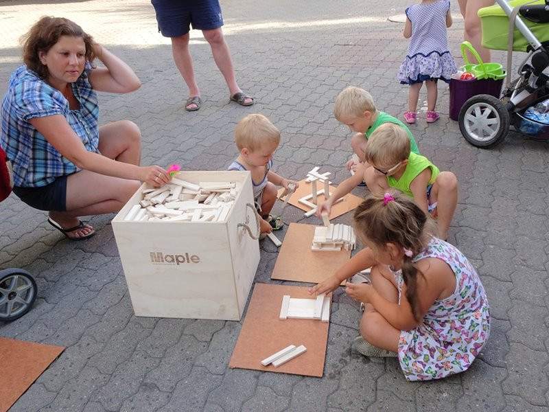 Kreatywne namioty w śródmieściu (zdjęcia)