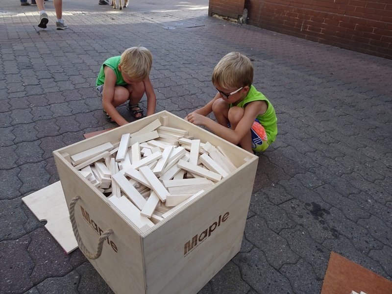 Kreatywne namioty w śródmieściu (zdjęcia)