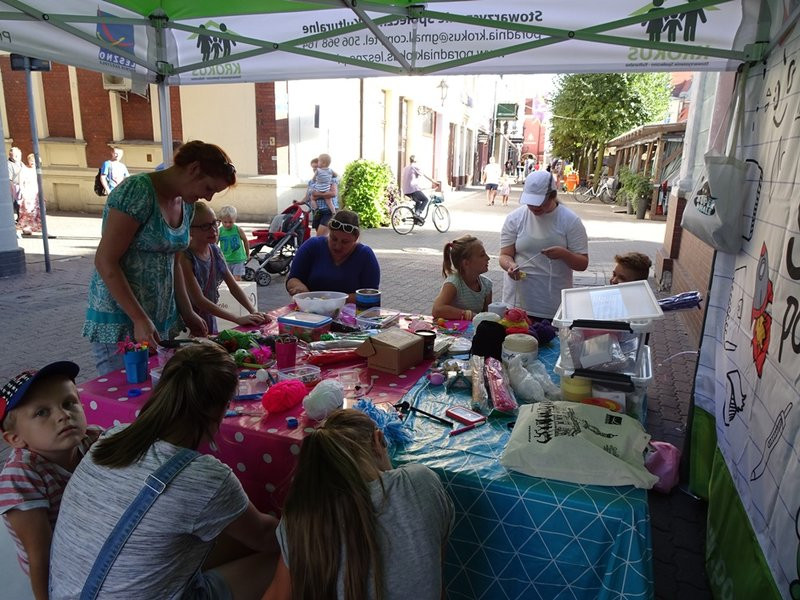 Kreatywne namioty w śródmieściu (zdjęcia)