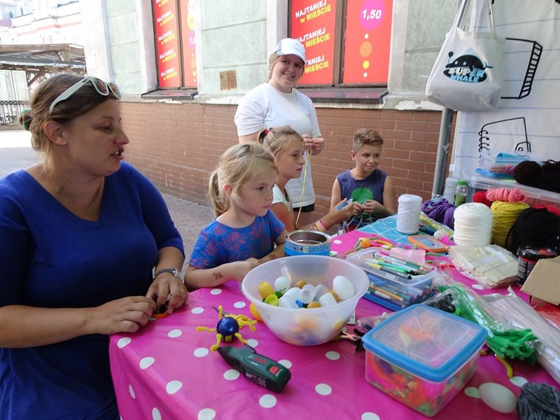 Kreatywne namioty w śródmieściu (zdjęcia)