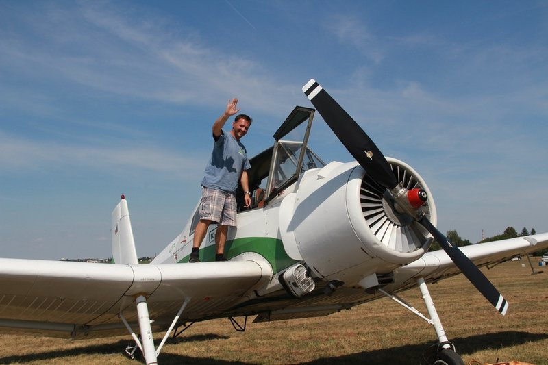 Piloci boeingów w tym tygodniu latają w Lesznie (zdjęcia)