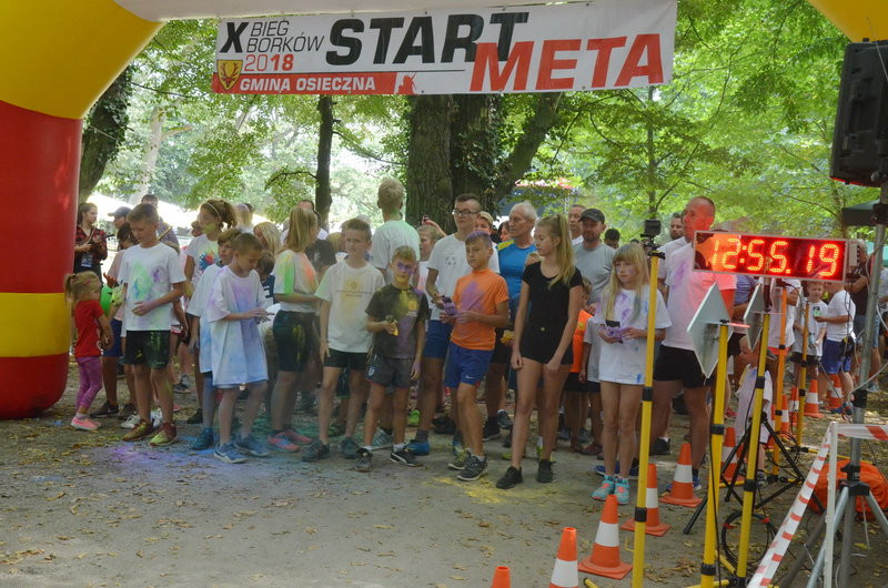 X Bieg Borków na kolorowo (zdjęcia)