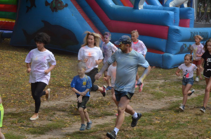 X Bieg Borków na kolorowo (zdjęcia)