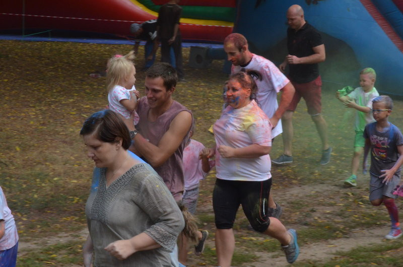 X Bieg Borków na kolorowo (zdjęcia)