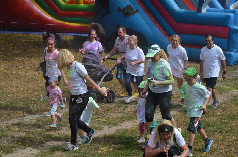 X Bieg Borków na kolorowo (zdjęcia)