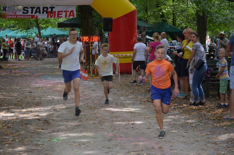 X Bieg Borków na kolorowo (zdjęcia)