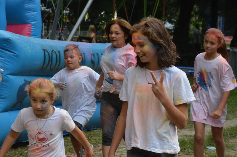 X Bieg Borków na kolorowo (zdjęcia)