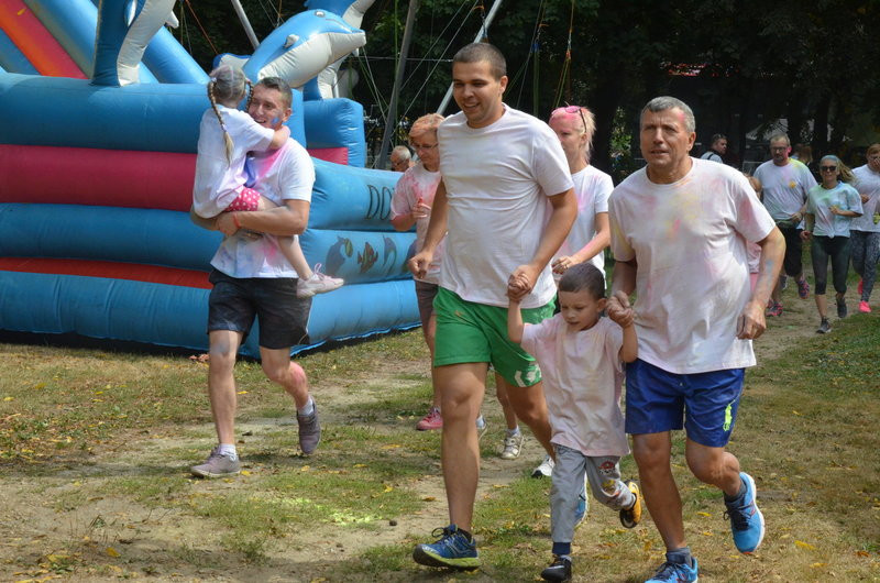 X Bieg Borków na kolorowo (zdjęcia)