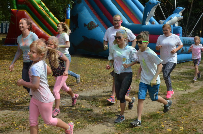 X Bieg Borków na kolorowo (zdjęcia)