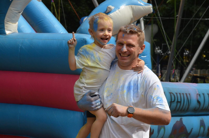 X Bieg Borków na kolorowo (zdjęcia)