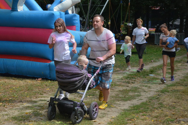 X Bieg Borków na kolorowo (zdjęcia)