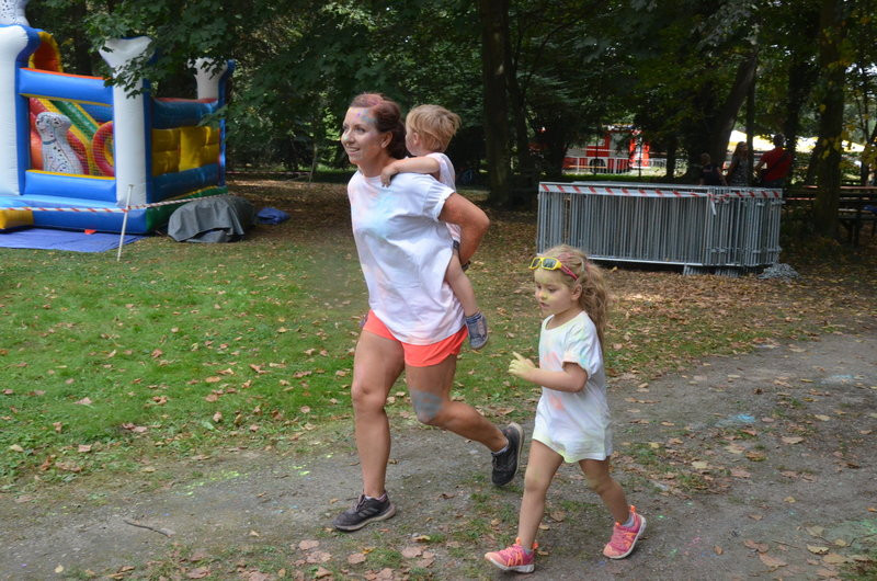 X Bieg Borków na kolorowo (zdjęcia)