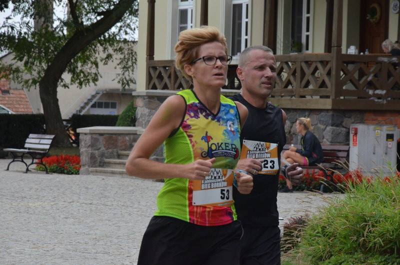 X Bieg Borków na kolorowo (zdjęcia)