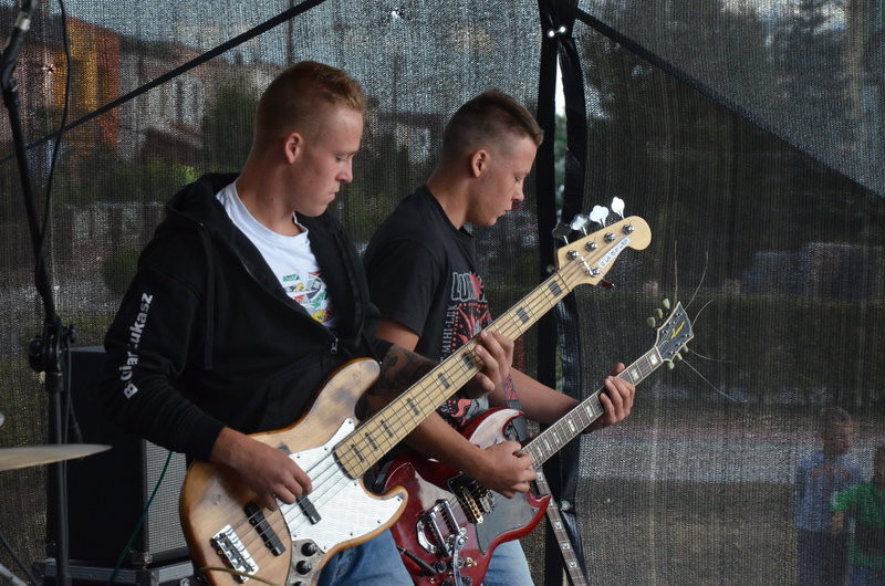 Paszkowiakowie na biało-czerwonych rowerach (zdjęcia)