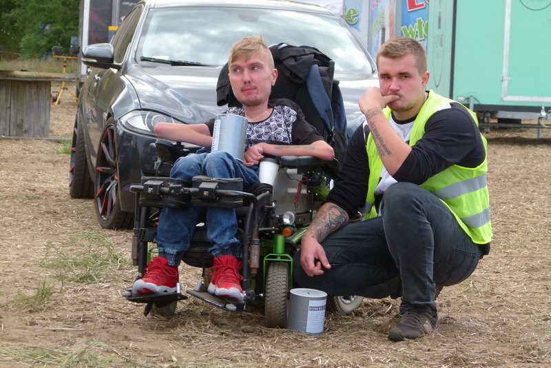 Sportowcy wsparli rehabilitację Roberta (zdjęcia)