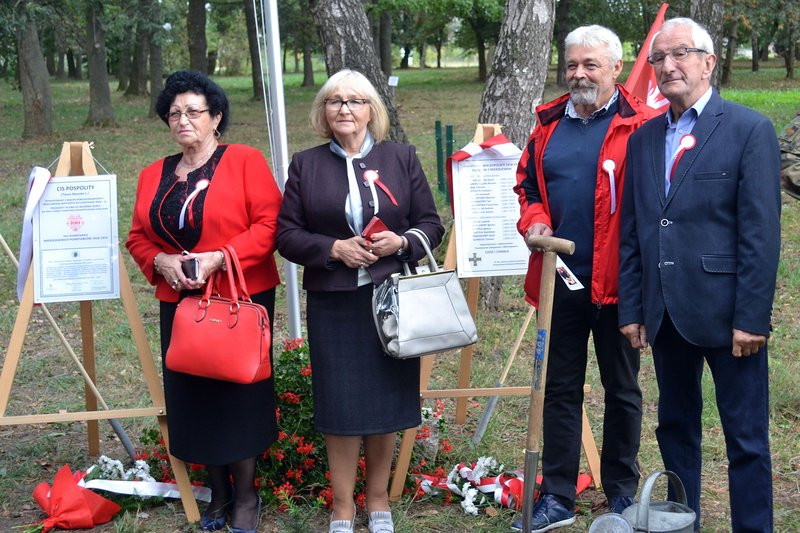 Cis dla powstańców posadzono w Mierzejewie (zdjęcia)