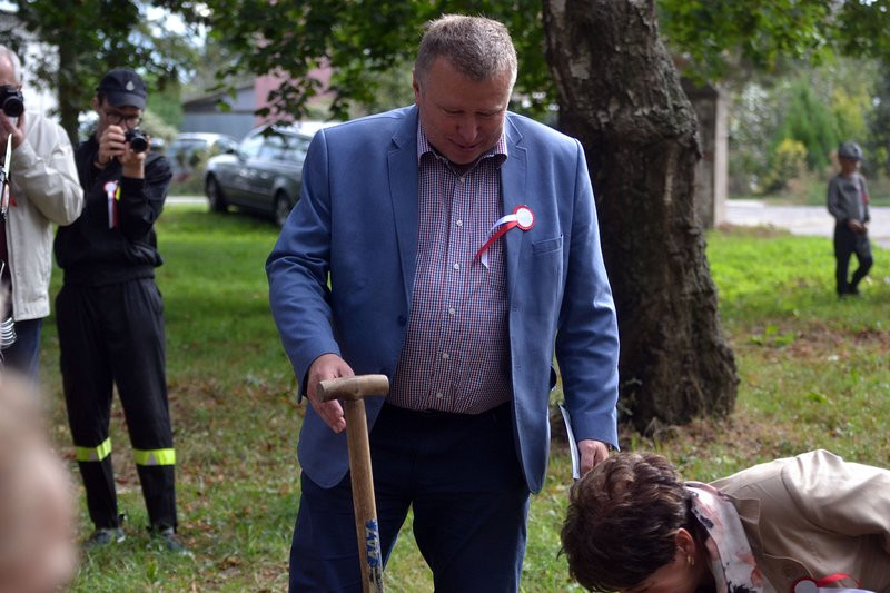 Cis dla powstańców posadzono w Mierzejewie (zdjęcia)