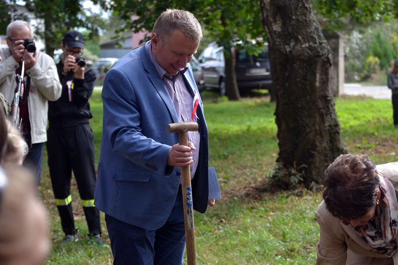 Cis dla powstańców posadzono w Mierzejewie (zdjęcia)
