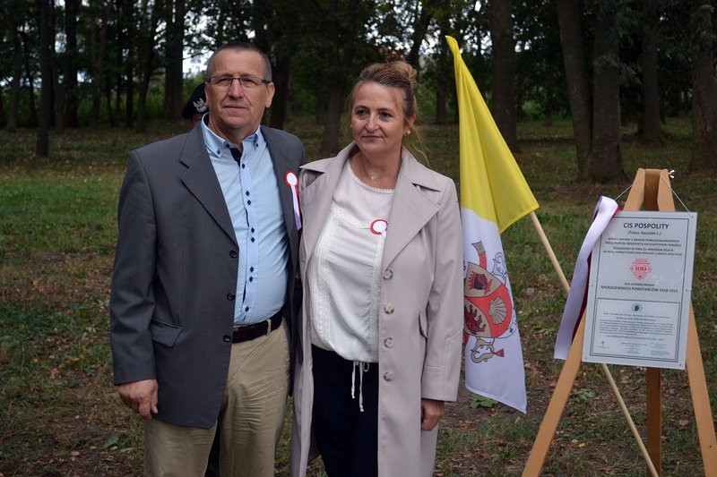 Cis dla powstańców posadzono w Mierzejewie (zdjęcia)