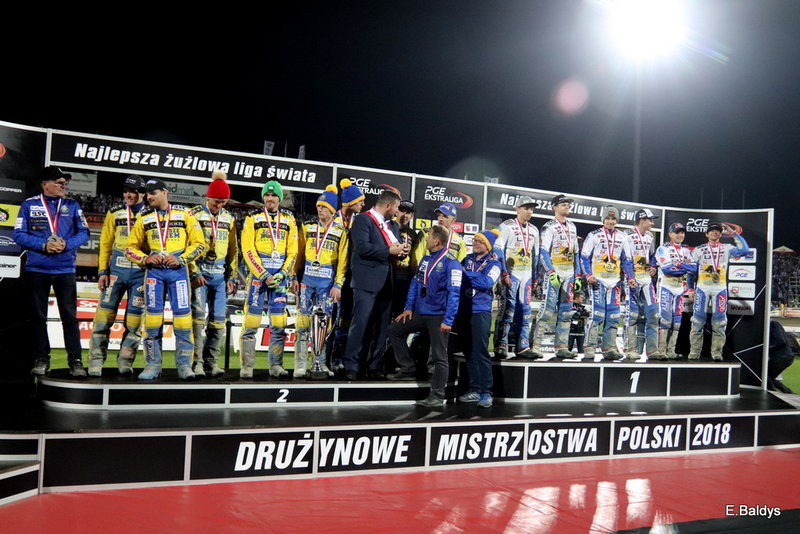 Unia Leszno Drużynowym Mistrzem Polski 2018! (zdjęcia)