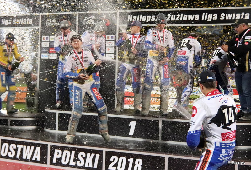 Unia Leszno Drużynowym Mistrzem Polski 2018! (zdjęcia)