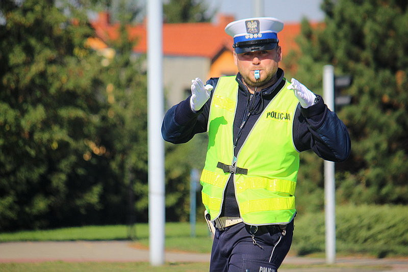 Zawadził o sygnalizację, która spadła na jezdnię (zdjęcia!)