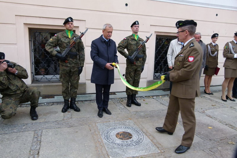 Pamiątkowa płyta dla przeciwlotników (zdjęcia)