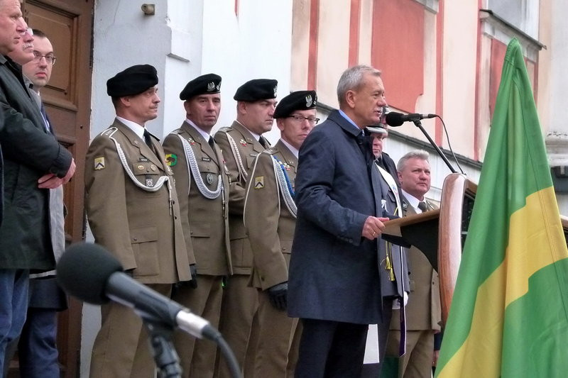 Pamiątkowa płyta dla przeciwlotników (zdjęcia)