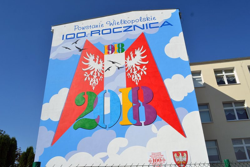 Odsłonięcie muralu w Pawłowicach (zdjęcia)