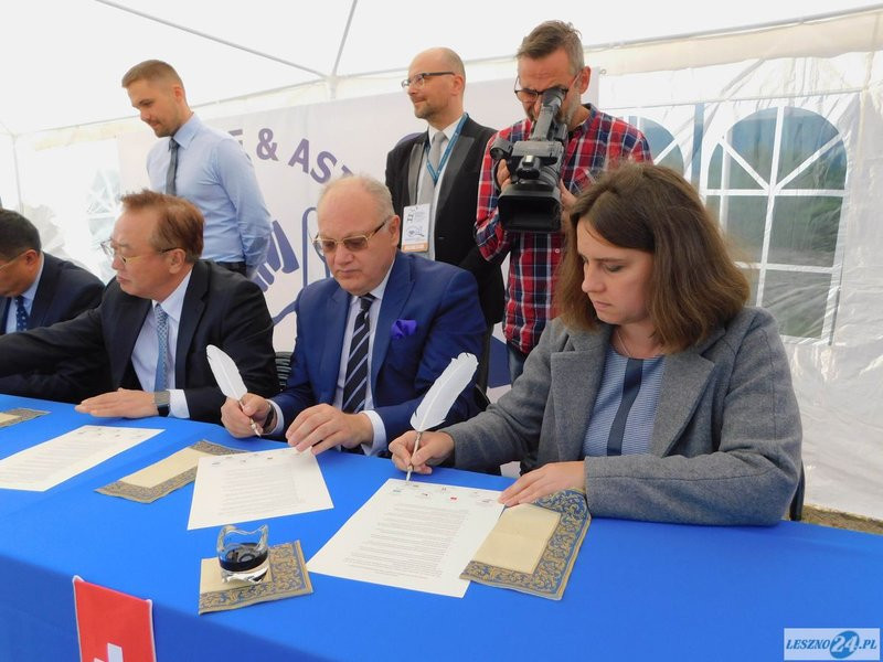 Wspólna deklaracja i Ogród Narodów (zdjęcia)