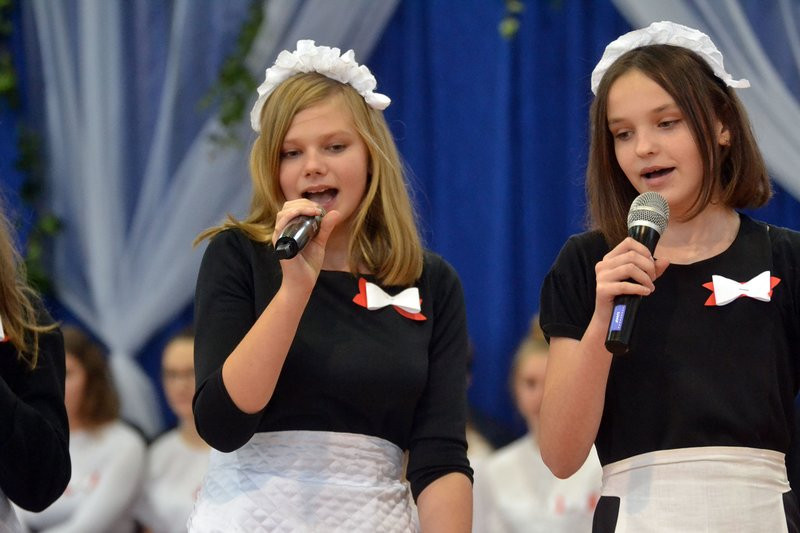 Patriotycznie w Nowym Belęcinie (zdjęcia)