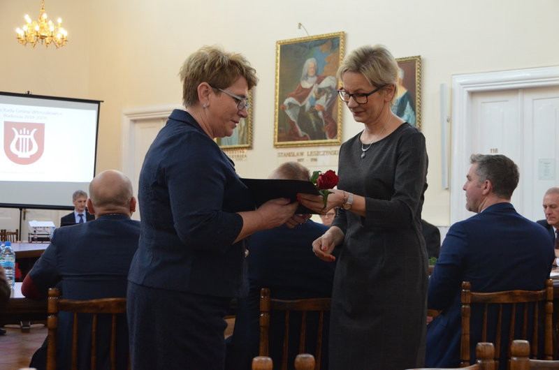 Włoszakowice: nowy wójt rozpoczął pracę (zdjęcia)