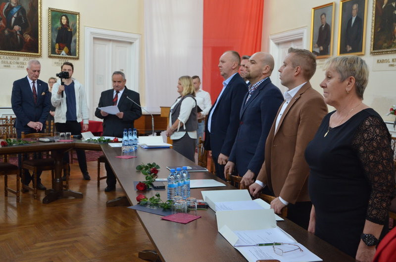 Włoszakowice: nowy wójt rozpoczął pracę (zdjęcia)