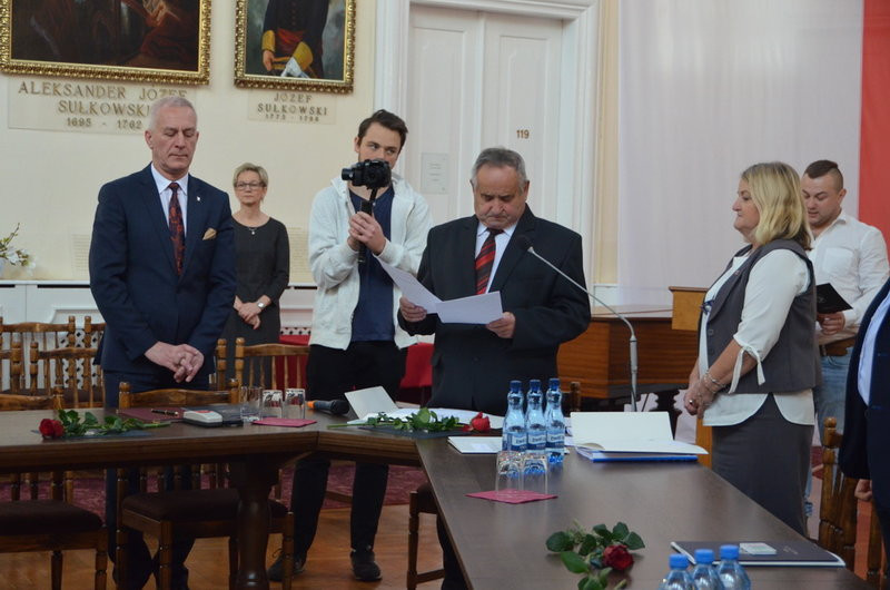 Włoszakowice: nowy wójt rozpoczął pracę (zdjęcia)