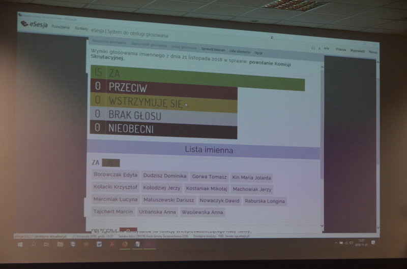 Święciechowa: odmłodzona Rada Gminy już pracuje (zdjęcia)