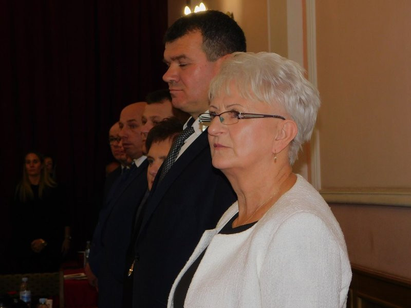 Rydzyna: radni po pierwszej sesji (zdjęcia)
