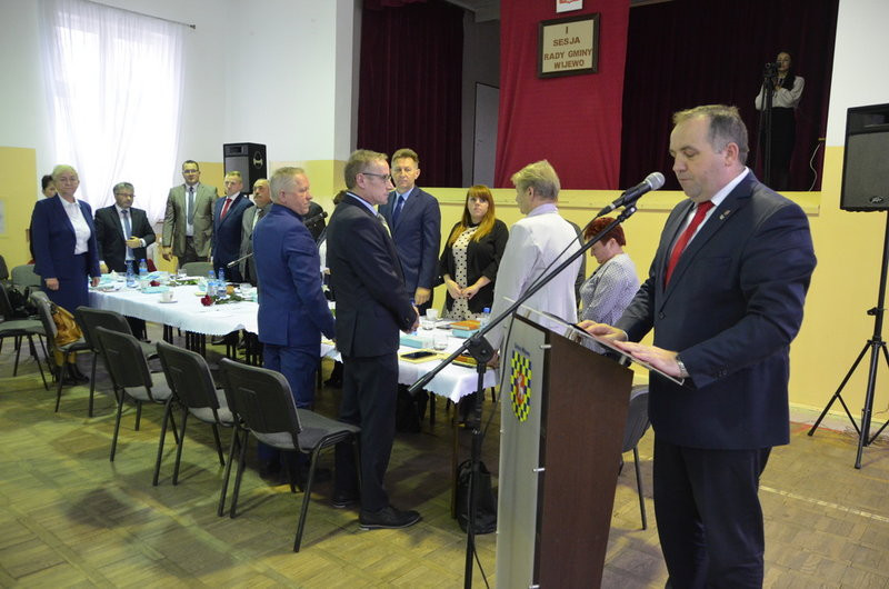 Wijewo: głosowania 8:7 na I sesji Rady Gminy (zdjęcia)