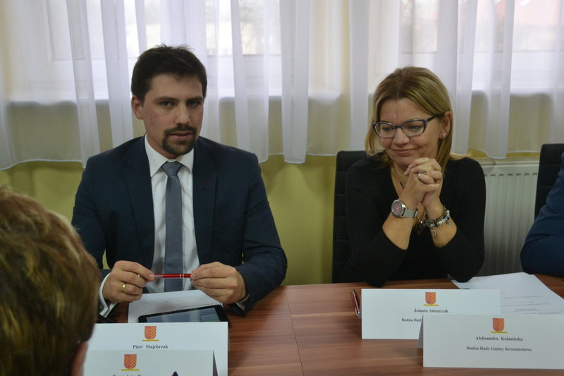 Krzemieniewo: nowy wójt rozpoczął pracę (zdjęcia)