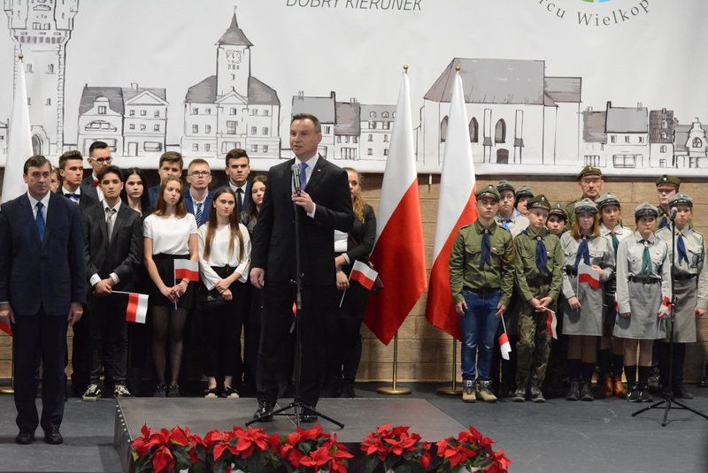 Prezydent Andrzej Duda w Kościanie (zdjęcia)