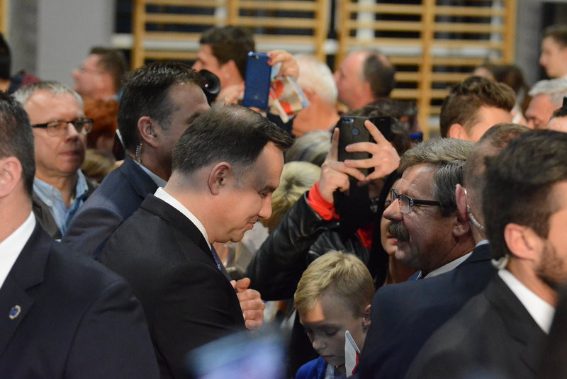Prezydent Andrzej Duda w Kościanie (zdjęcia)