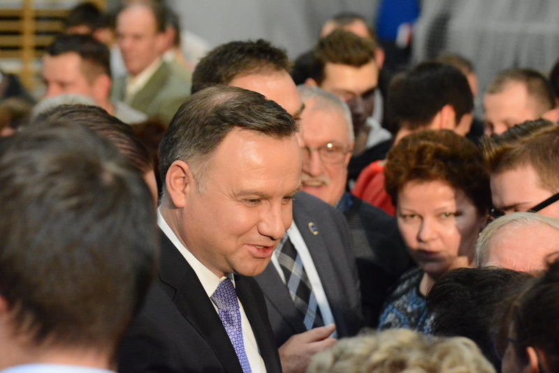Prezydent Andrzej Duda w Kościanie (zdjęcia)