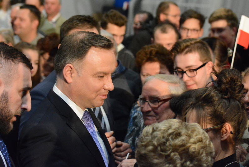 Prezydent Andrzej Duda w Kościanie (zdjęcia)