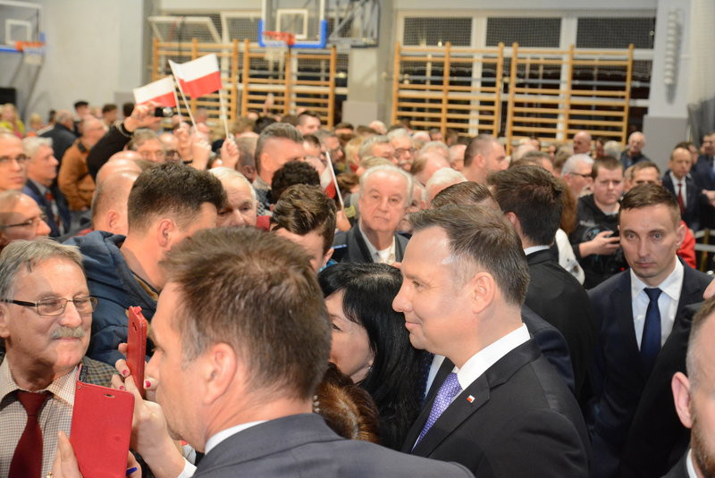 Prezydent Andrzej Duda w Kościanie (zdjęcia)