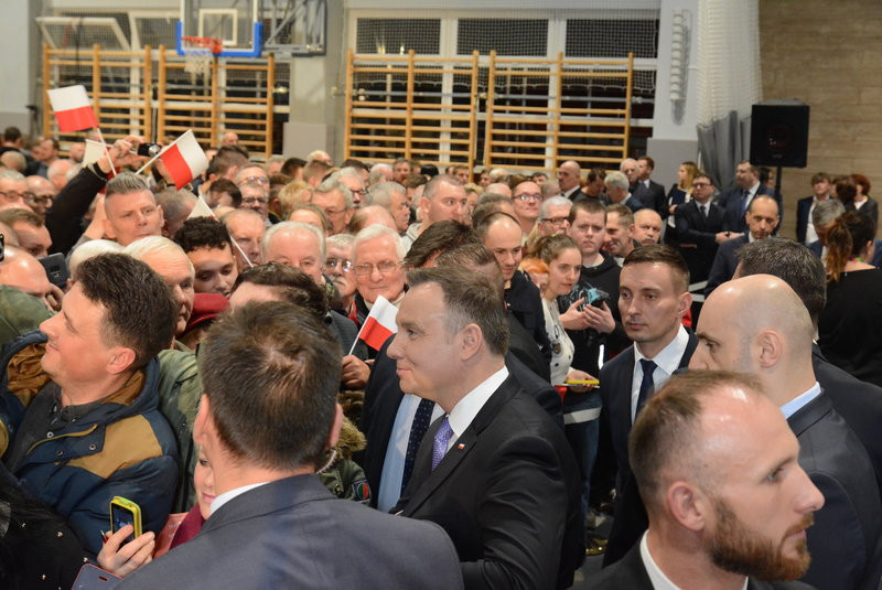 Prezydent Andrzej Duda w Kościanie (zdjęcia)