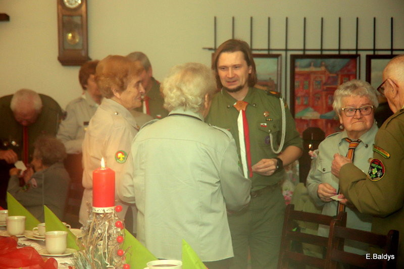 Wigilijna zbiórka Starszyzny Harcerskiej (zdjęcia)